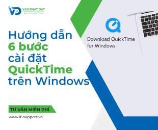 HƯỚNG DẪN 6 BƯỚC CÀI ĐẶT QUICKTIME TRÊN WINDOWS