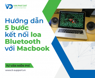HƯỚNG DẪN 5 BƯỚC KẾT NỐI LOA BLUETOOTH VỚI MACBOOK