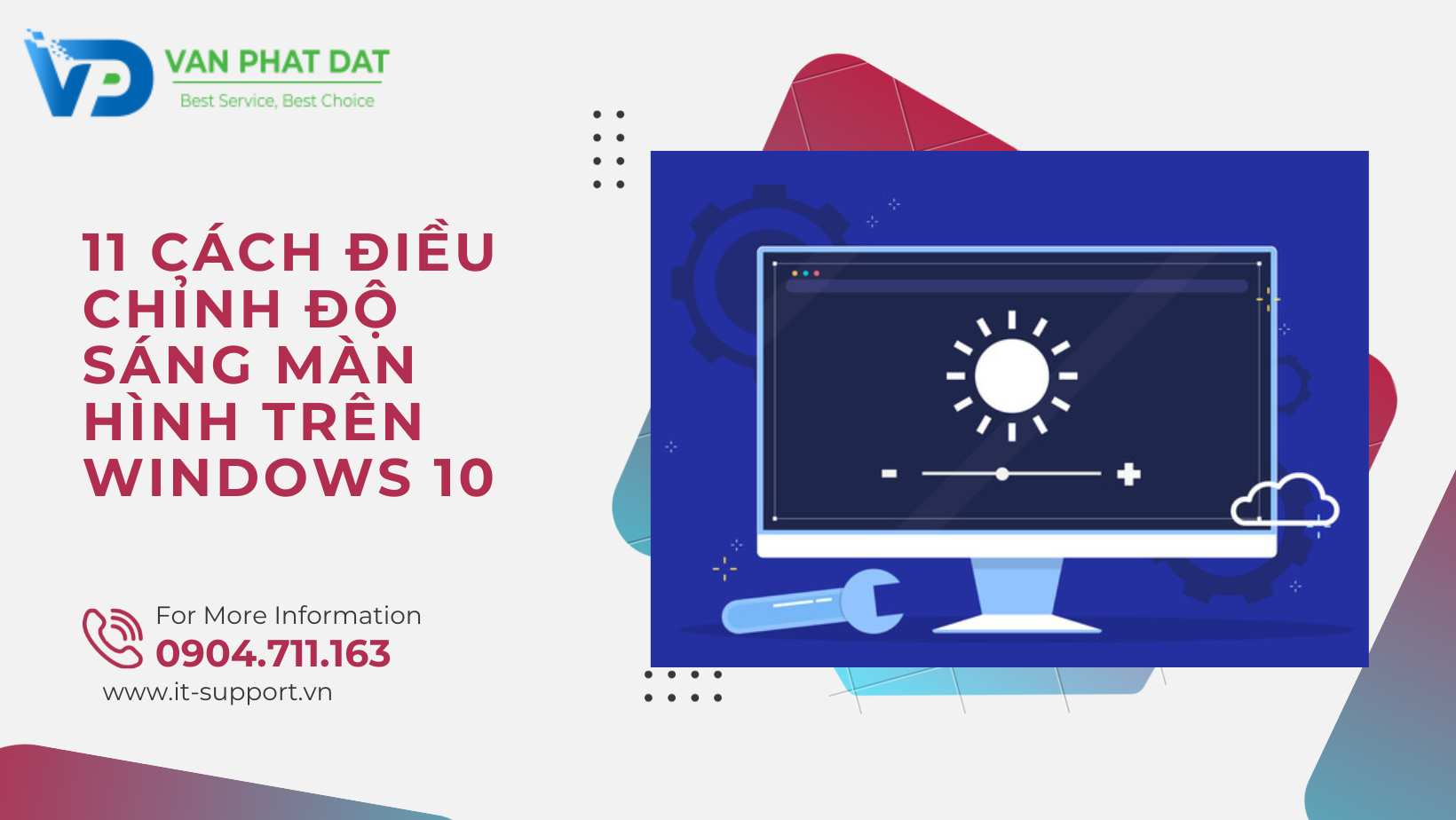 11 CÁCH ĐIỀU CHỈNH ĐỘ SÁNG MÀN HÌNH TRÊN WINDOWS 10